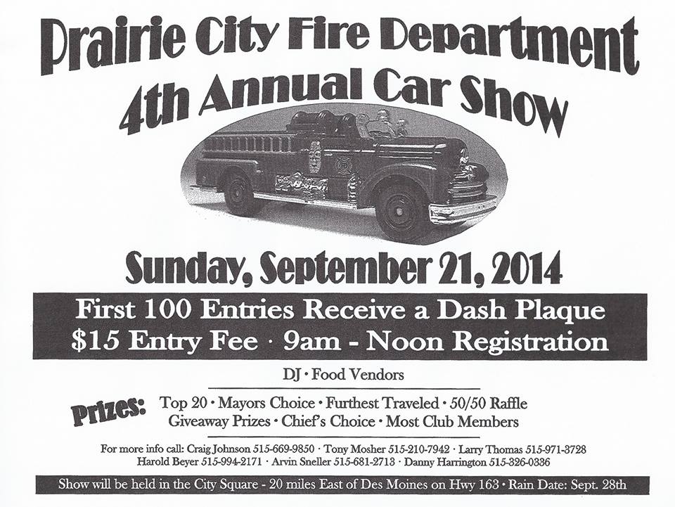 Fire Department Car Show
