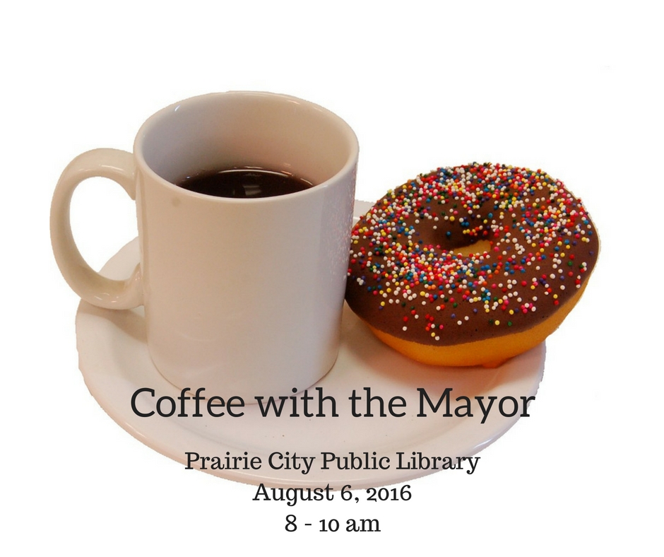 Coffee with the Mayor @ Prairie City Public Library | Prairie City | Iowa | United States