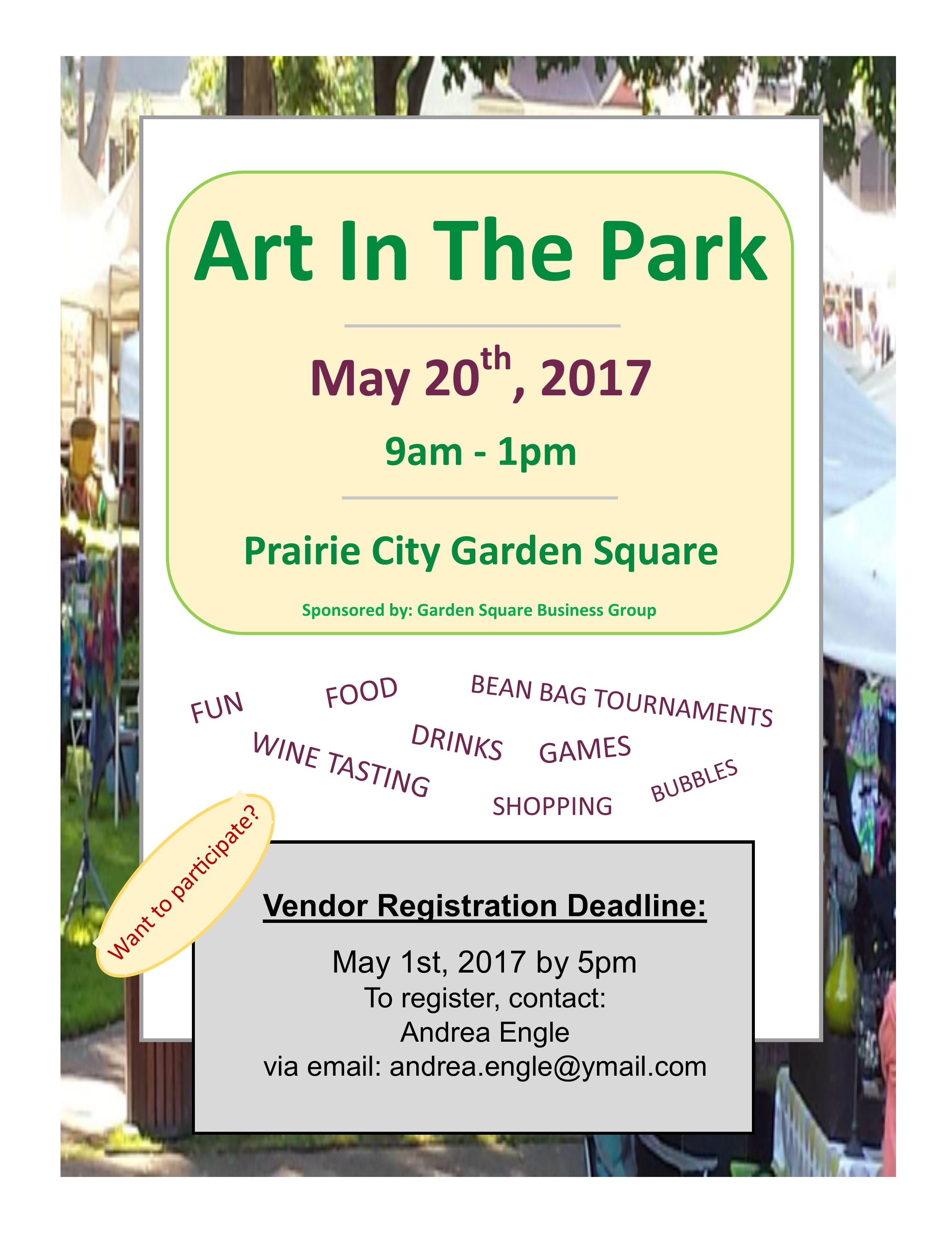 Art in the Park @ Garden Square Park  | Prairie City | Iowa | United States