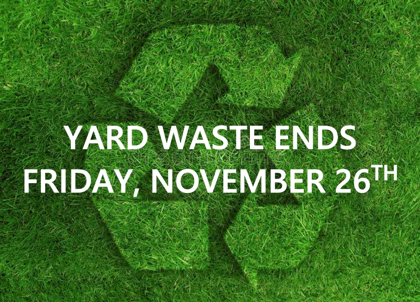 Yard Waste End Date